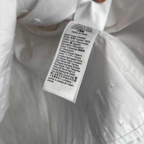 J.Crew Collection Feather Hem Shirt Dress - Picture 5 of 8